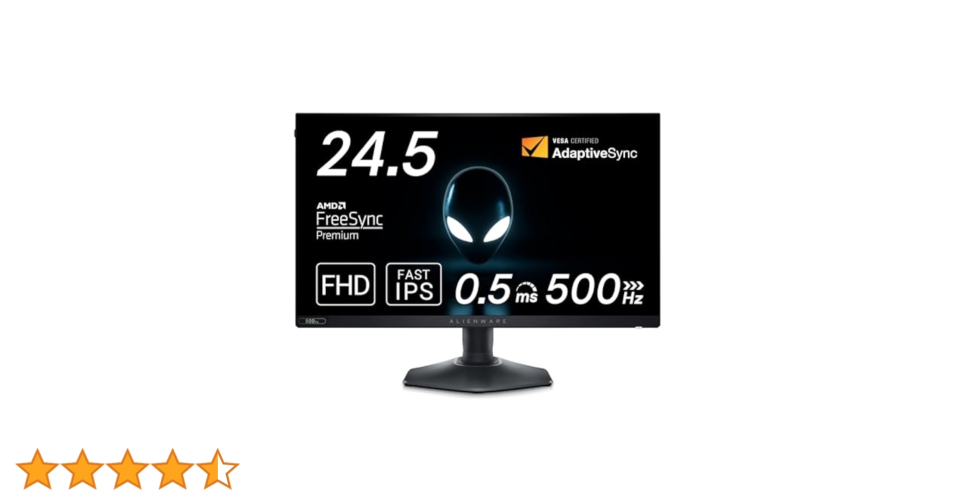 DELL ALIENWARE 500Hz AW2524HF ゲーミングモニター デル、500Hz駆動に対応した24.5型ゲーミングモニター「AW2524HF